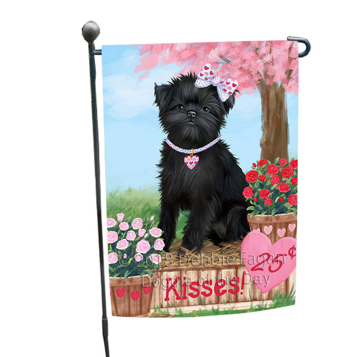 Rosie 25 Cent Kisses Affenpinscher Dog Garden Flag GFLG56296