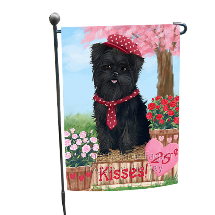 Rosie 25 Cent Kisses Affenpinscher Dog Garden Flag GFLG56297