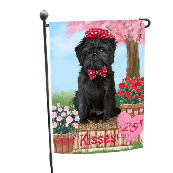 Rosie 25 Cent Kisses Affenpinscher Dog Garden Flag GFLG56298