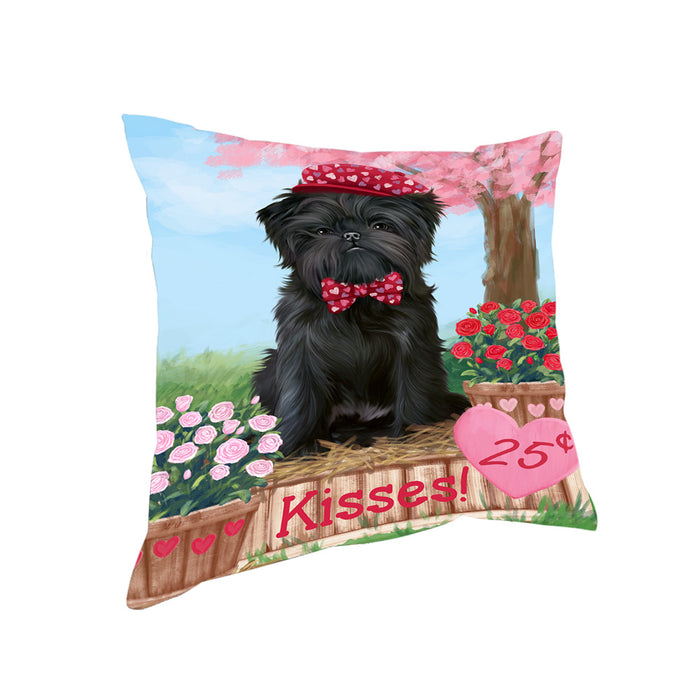 Rosie 25 Cent Kisses Affenpinscher Dog Pillow PIL71928