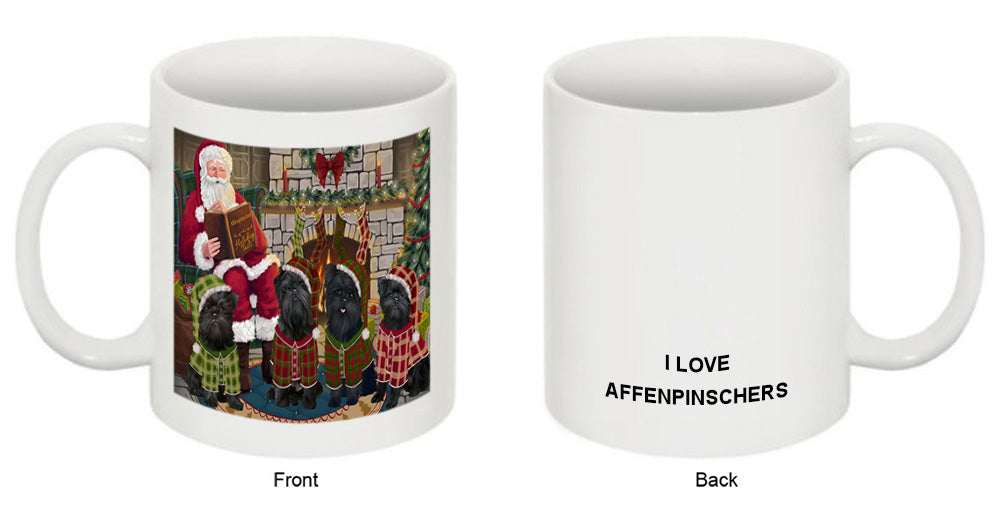 Christmas Cozy Holiday Tails Affenpinschers Dog Coffee Mug MUG50481