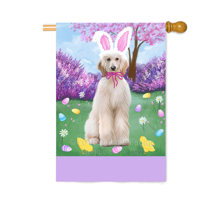 Personalized Easter Holiday Afghan Hound Dog Custom House Flag FLG-DOTD-A58752