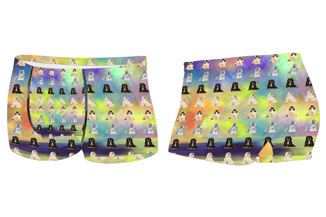 Paradise Wave Afghan Hound DogsMen's All Over Print Boxer Briefs