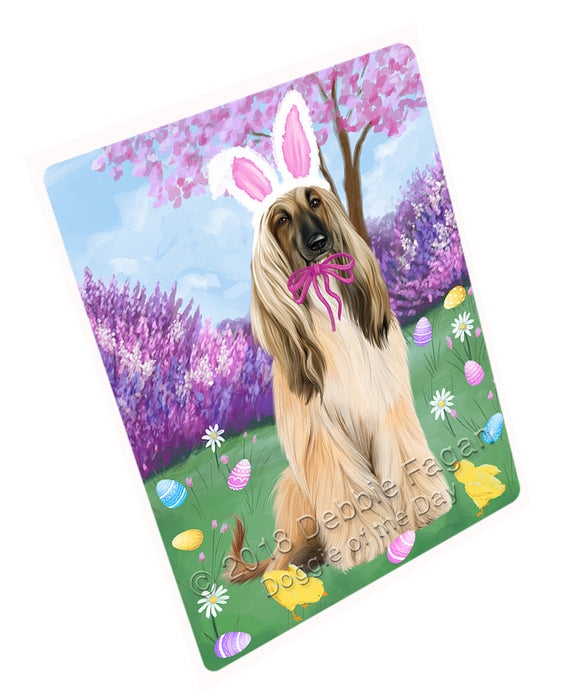 Easter Holiday Afghan Hound Dog Magnet MAG75789 (Small 5.5" x 4.25")