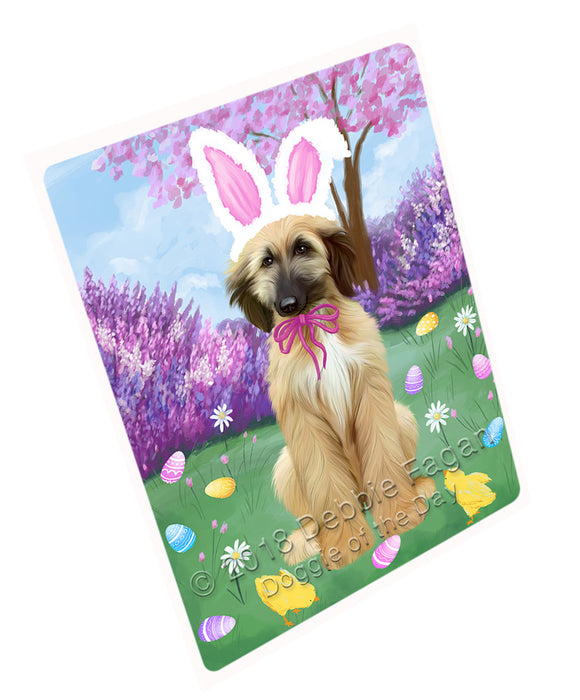 Easter Holiday Afghan Hound Dog Cutting Board C75798