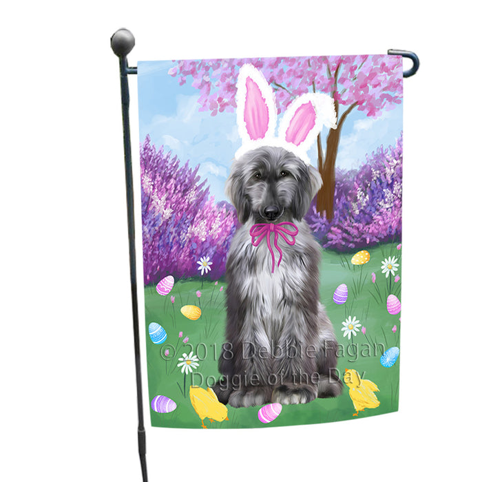 Easter Holiday Afghan Hound Dog Garden Flag GFLG57516