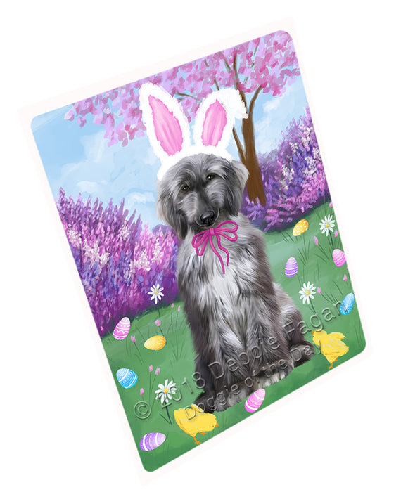 Easter Holiday Afghan Hound Dog Magnet MAG75801 (Small 5.5" x 4.25")