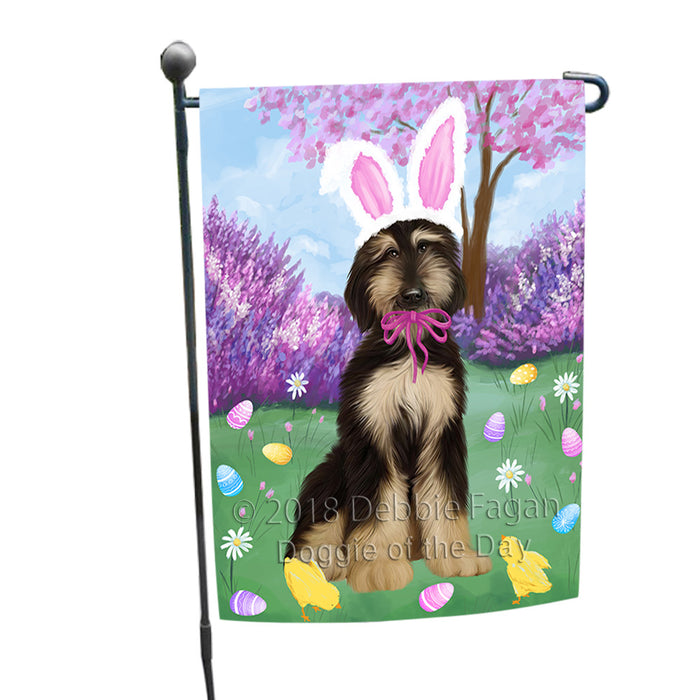Easter Holiday Afghan Hound Dog Garden Flag GFLG57517