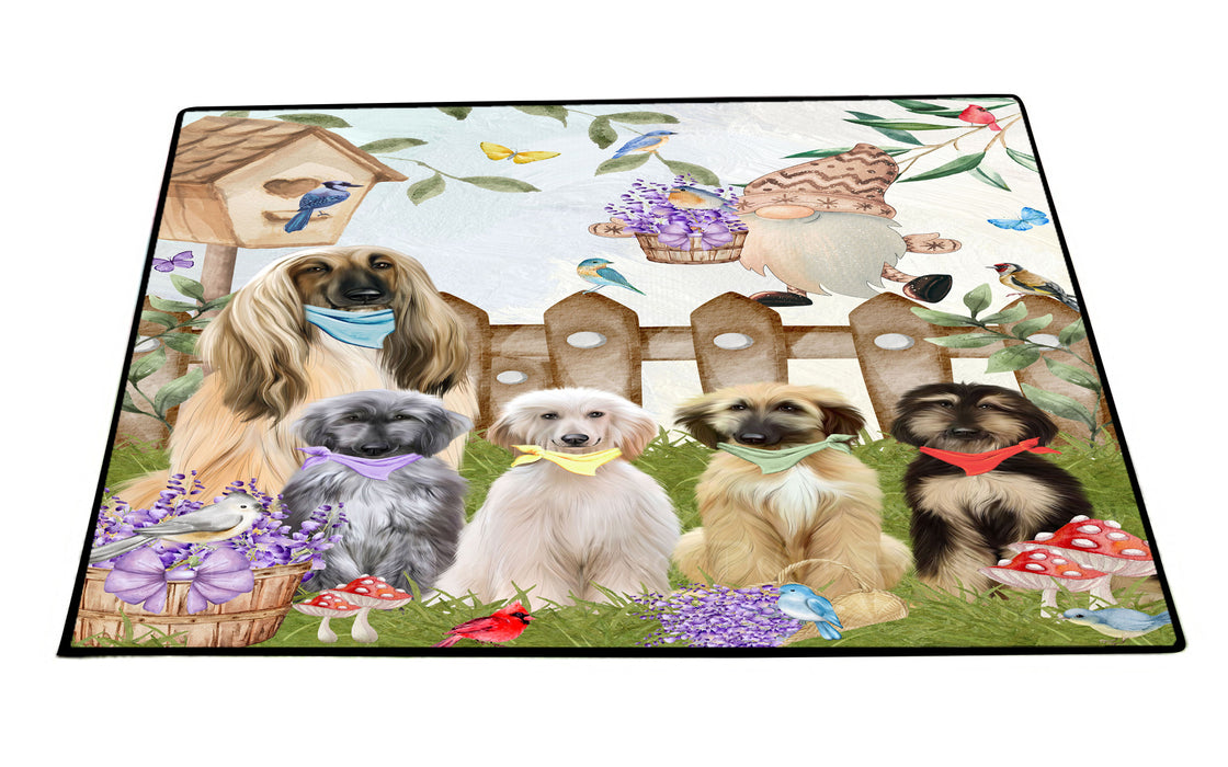 Afghan Hound Floor Mat and Door Mats, Explore a Variety of Designs, Personalized, Anti-Slip Welcome Mat for Outdoor and Indoor, Custom Gift for Dog Lovers