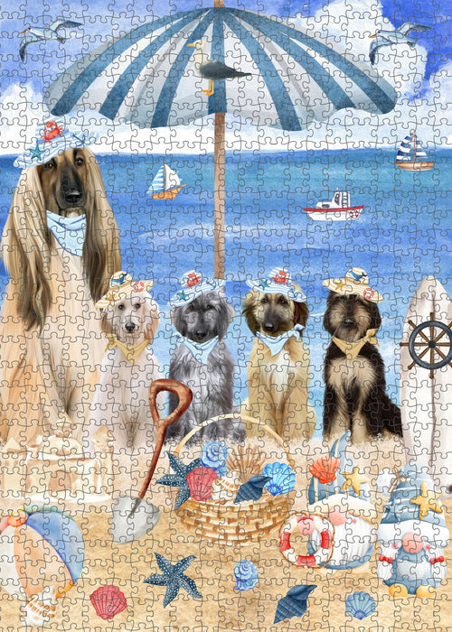 Afghan Hound Jigsaw Puzzle: Explore a Variety of Designs, Interlocking Halloween Puzzles for Adult, Custom, Personalized, Pet Gift for Dog Lovers
