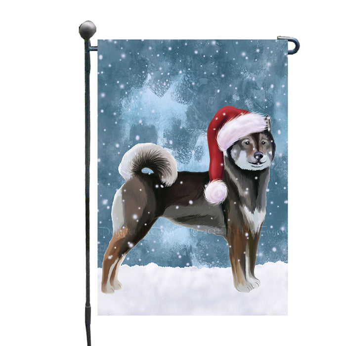 Christmas Let it Snow Aiku Dog Garden Flags Outdoor Decor for Homes and Gardens Double Sided Garden Yard Spring Decorative Vertical Home Flags Garden Porch Lawn Flag for Decorations GFLG68715