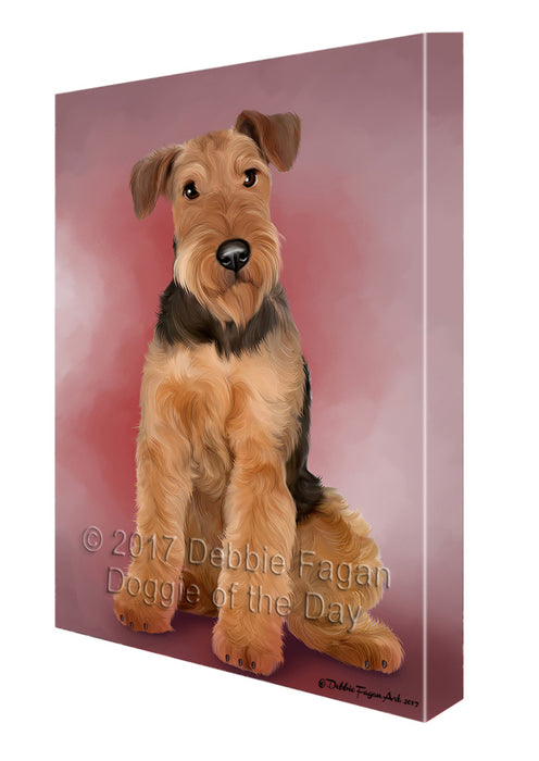 Airedale Terrier Dog Canvas Wall Art CVS50718