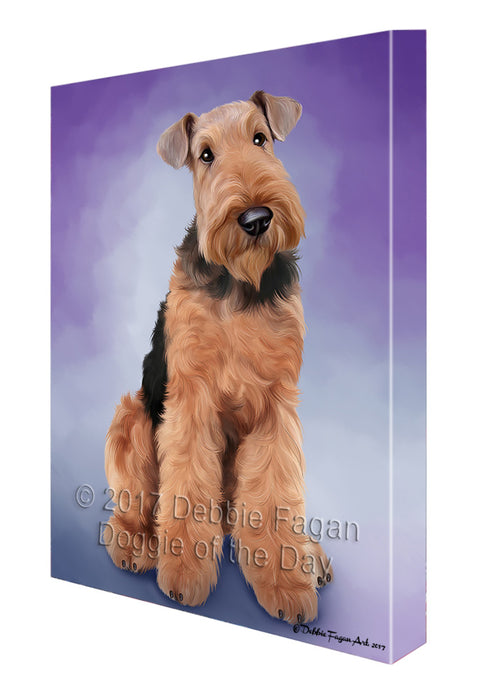 Airedale Terrier Dog Canvas Wall Art CVS50727