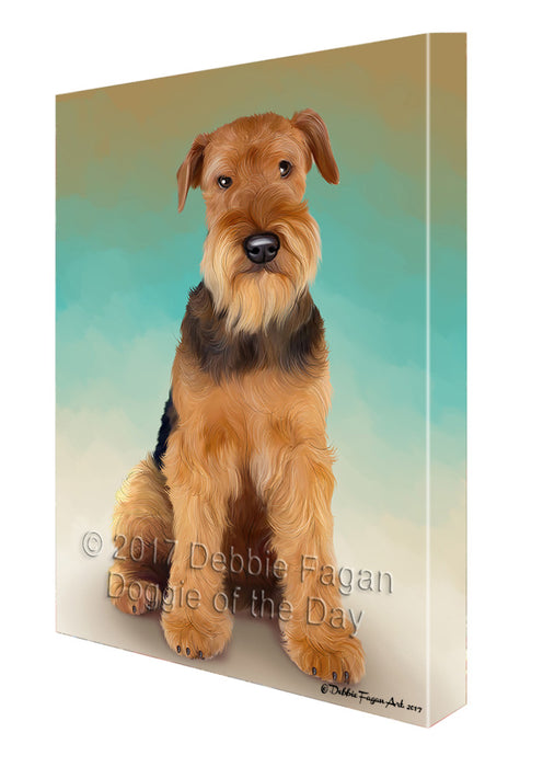 Airedale Terrier Dog Canvas Wall Art CVS50736