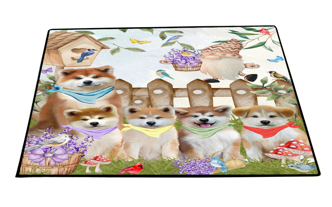 Akita Floor Mat, Non-Slip Door Mats for Indoor and Outdoor, Custom, Explore a Variety of Personalized Designs, Dog Gift for Pet Lovers