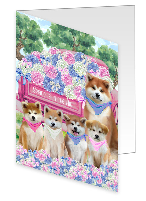 Akita Greeting Cards & Note Cards, Explore a Variety of Custom Designs, Personalized, Invitation Card with Envelopes, Gift for Dog and Pet Lovers