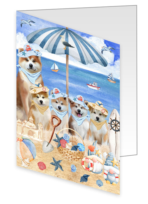 Akita Greeting Cards & Note Cards with Envelopes: Explore a Variety of Designs, Custom, Invitation Card Multi Pack, Personalized, Gift for Pet and Dog Lovers