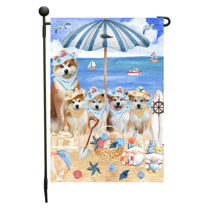 Akita Dogs Garden Flag, Double-Sided Outdoor Yard Garden Decoration, Explore a Variety of Designs, Custom, Weather Resistant, Personalized, Flags for Dog and Pet Lovers