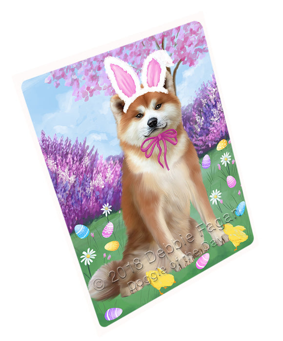 Easter Holiday Akita Dog Magnet MAG75807 (Small 5.5" x 4.25")