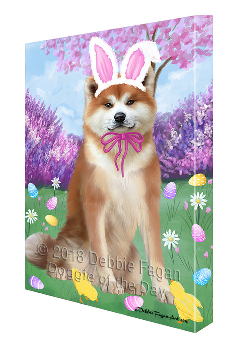 Easter Holiday Akita Dog Canvas Print Wall Art Décor CVS134234