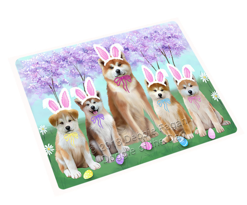 Easter Holiday Akitas Dog Cutting Board C75810