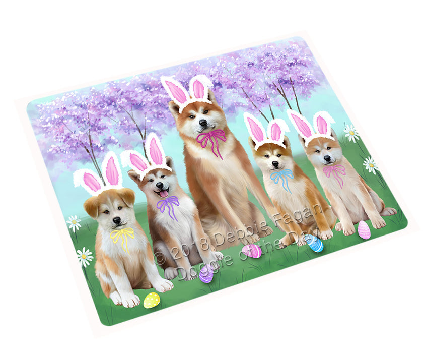 Easter Holiday Akitas Dog Magnet MAG75810 (Small 5.5" x 4.25")