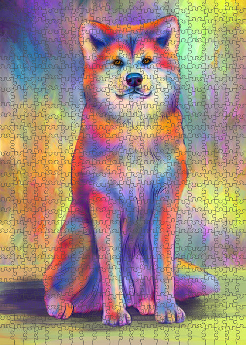 Paradise Wave Akita Dog Puzzle  PUZL94932