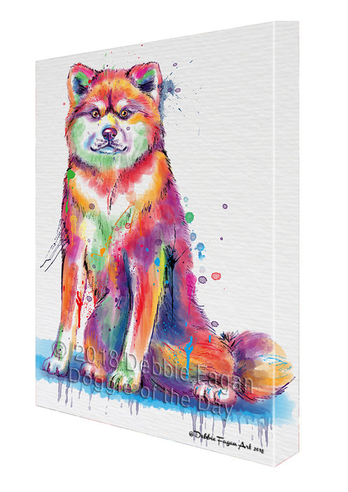Watercolor Akita Dog Canvas Print Wall Art Décor CVS137105