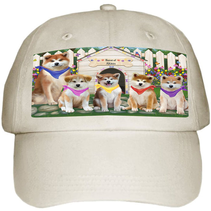 Spring Dog House Akitas Dog Ball Hat Cap HAT60324