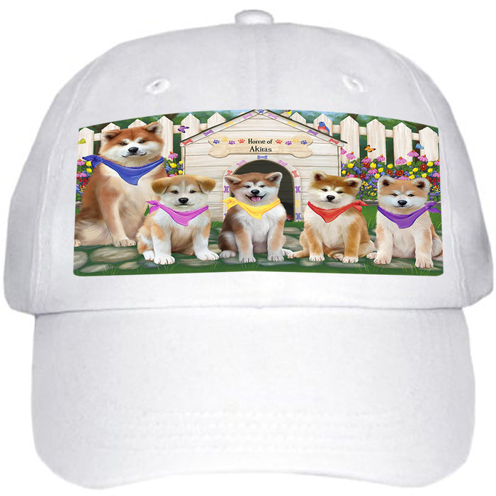 Spring Dog House Akitas Dog Ball Hat Cap HAT60324