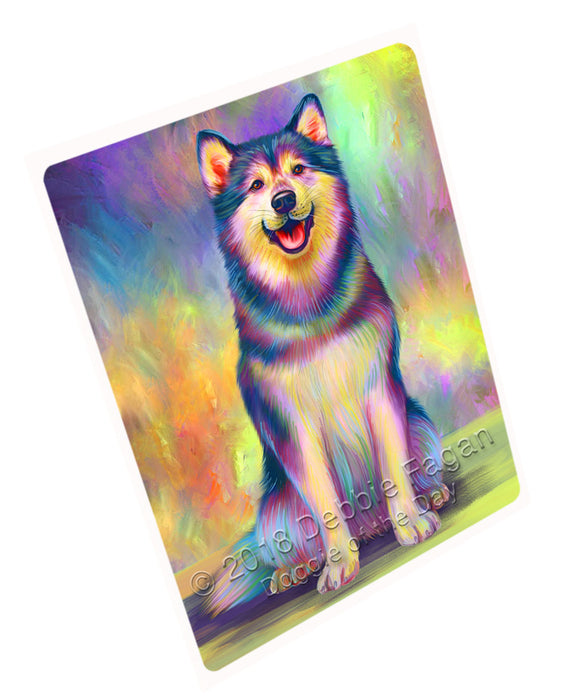 Paradise Wave Alaskan Malamute Dog Magnet MAG75189 (Small 5.5" x 4.25")