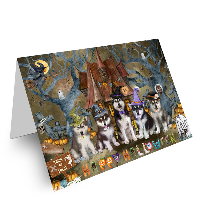 Alaskan Malamute Greeting Cards & Note Cards: Explore a Variety of Designs, Custom, Personalized, Invitation Card with Envelopes, Gift for Dog and Pet Lovers