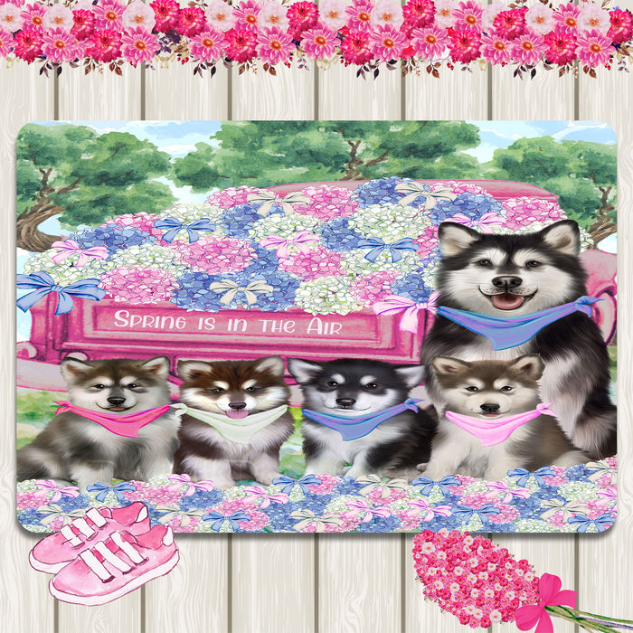 Alaskan Malamute Area Rug and Runner: Explore a Variety of Designs, Custom, Personalized, Indoor Floor Carpet Rugs for Home and Living Room, Gift for Dog and Pet Lovers