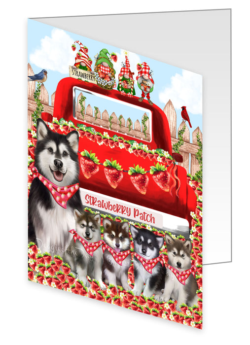 Alaskan Malamute Greeting Cards & Note Cards, Invitation Card with Envelopes Multi Pack, Explore a Variety of Designs, Personalized, Custom, Dog Lover's Gifts