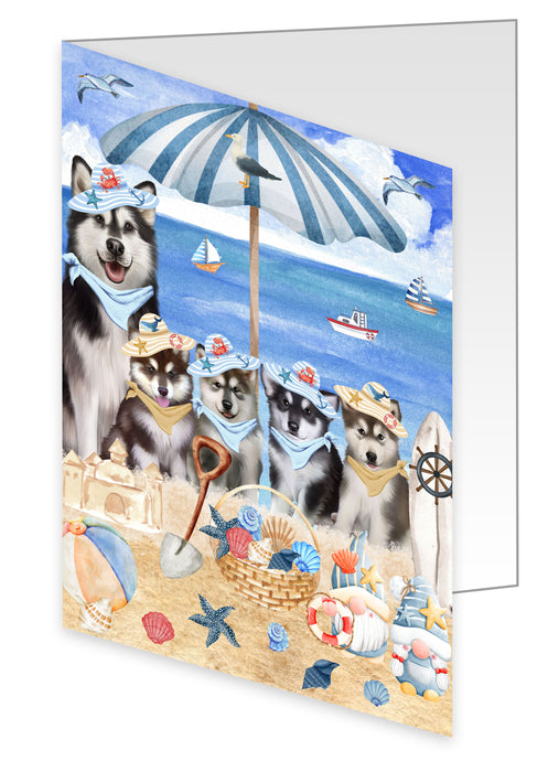 Alaskan Malamute Greeting Cards & Note Cards: Explore a Variety of Designs, Custom, Personalized, Invitation Card with Envelopes, Gift for Dog and Pet Lovers