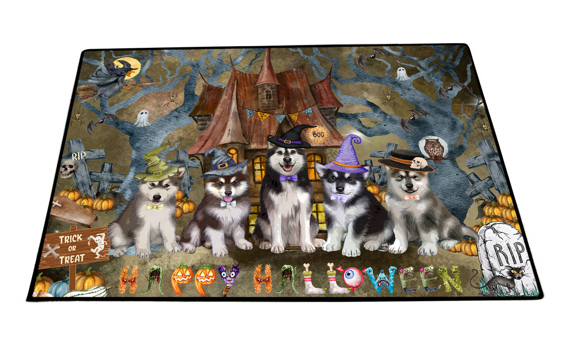 Alaskan Malamute Floor Mat, Non-Slip Door Mats for Indoor and Outdoor, Custom, Explore a Variety of Personalized Designs, Dog Gift for Pet Lovers