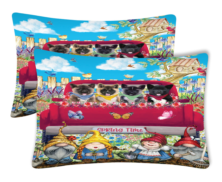 American Akita Pillow Case with a Variety of Designs, Custom, Personalized, Super Soft Pillowcases Set of 2, Dog and Pet Lovers Gifts