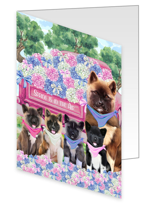 American Akita Greeting Cards & Note Cards, Explore a Variety of Personalized Designs, Custom, Invitation Card with Envelopes, Dog and Pet Lovers Gift
