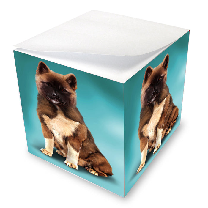 American Akita Dog Note Cube NOC-DOTD-A57734