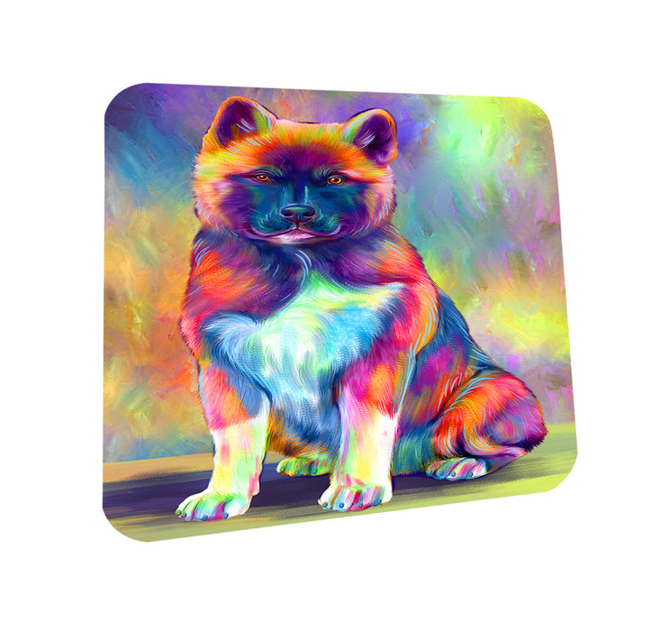 Paradise Wave American Akita Dog Coasters Set of 4 CST57448