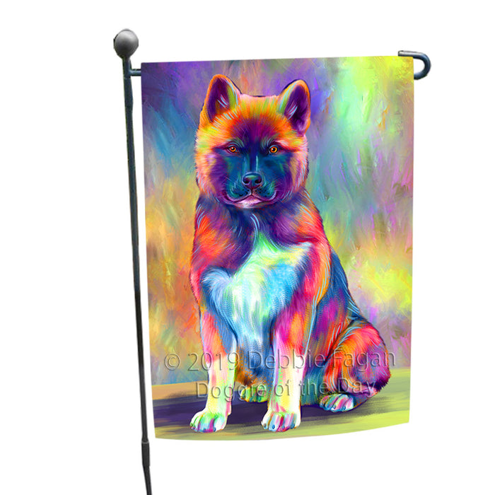 Paradise Wave American Akita Dog Garden Flag GFLG66388