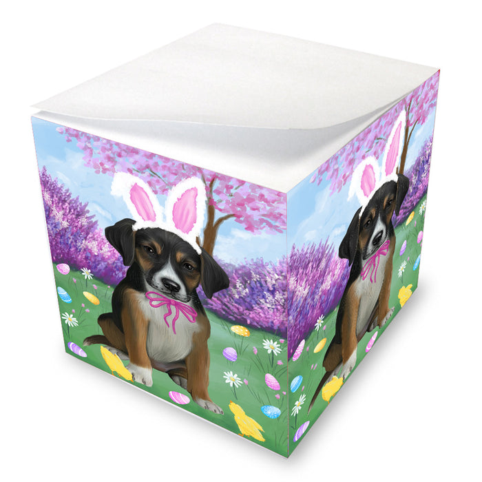 Easter holiday American English Foxhound Dog Note Cube NOC-DOTD-A57615