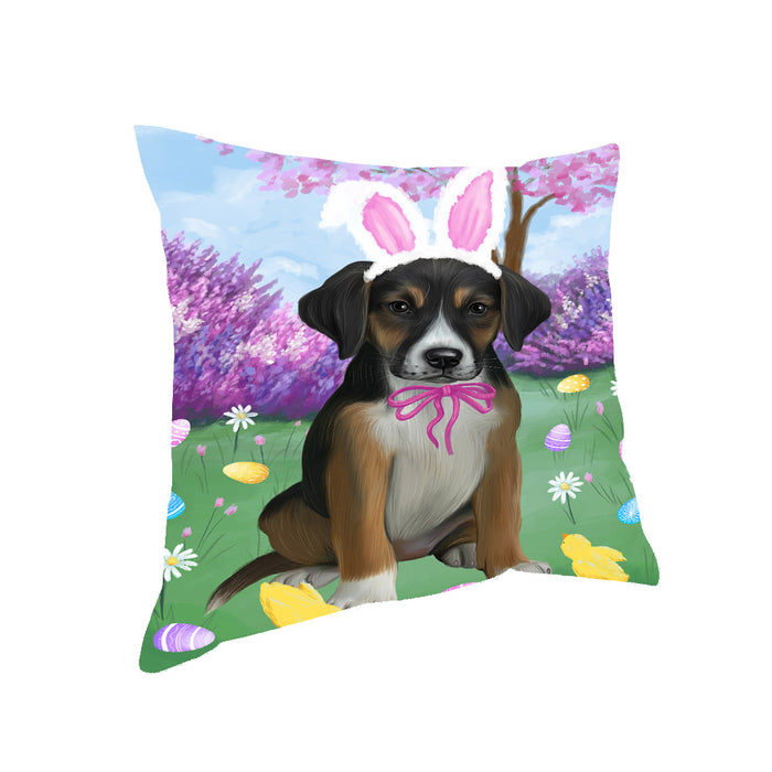 Easter holiday American English Foxhound Dog Pillow with Top Quality High-Resolution Images - Ultra Soft Pet Pillows for Sleeping - Reversible & Comfort - Ideal Gift for Dog Lover - Cushion for Sofa Couch Bed - 100% Polyester, PILA93328