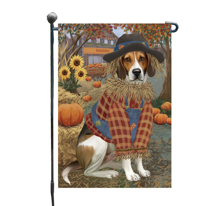 Halloween 'Round Town American English Foxhound Dog Garden Flags Outdoor Decor for Homes and Gardens Double Sided Garden Yard Spring Decorative Vertical Home Flags Garden Porch Lawn Flag for Decorations GFLG67845