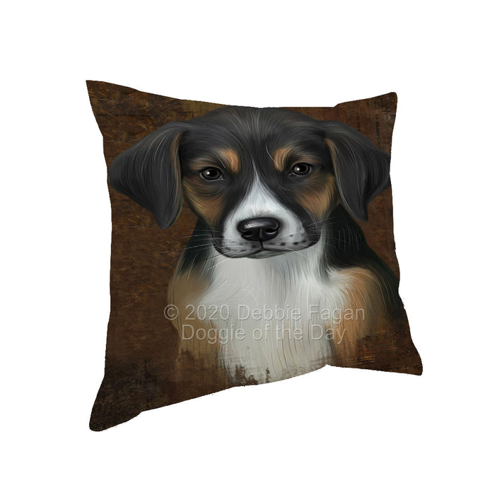 Rustic American English Foxhound Dog Pillow with Top Quality High-Resolution Images - Ultra Soft Pet Pillows for Sleeping - Reversible & Comfort - Ideal Gift for Dog Lover - Cushion for Sofa Couch Bed - 100% Polyester, PILA91912