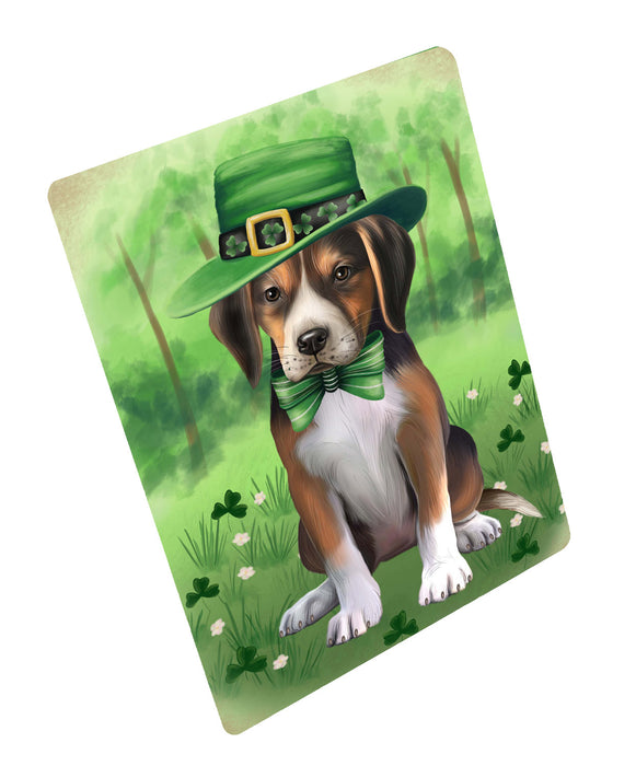 St. Patrick's Day American English Foxhound Dog Cutting Board - For Kitchen - Scratch & Stain Resistant - Designed To Stay In Place - Easy To Clean By Hand - Perfect for Chopping Meats, Vegetables, CA84068