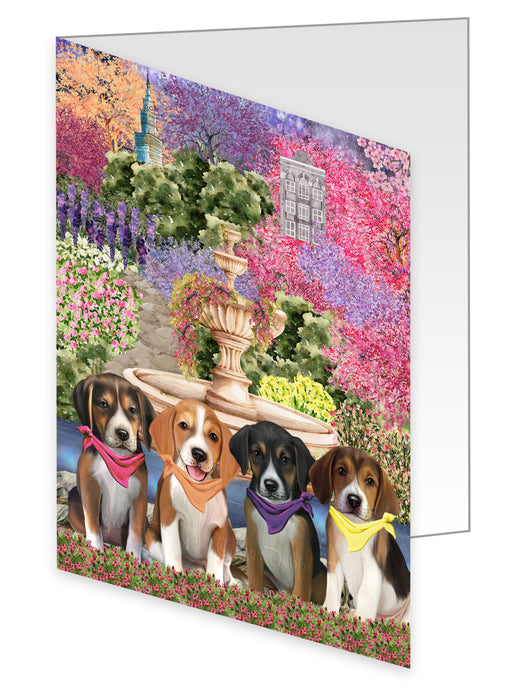 American English Foxhound Greeting Cards & Note Cards: Explore a Variety of Designs, Custom, Personalized, Halloween Invitation Card with Envelopes, Gifts for Dog Lovers