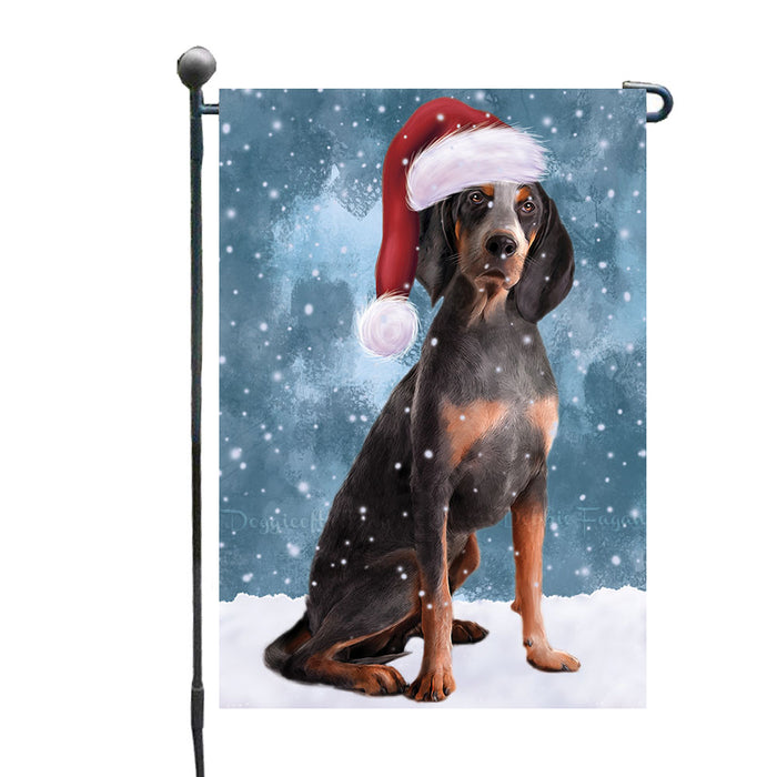 Christmas Let it Snow American English Coonhound Dog Garden Flags Outdoor Decor for Homes and Gardens Double Sided Garden Yard Spring Decorative Vertical Home Flags Garden Porch Lawn Flag for Decorations GFLG68723