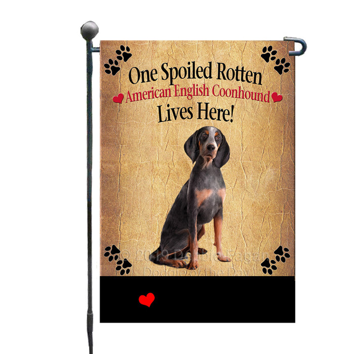 Personalized Spoiled Rotten American English Coonhound Dog GFLG-DOTD-A63071