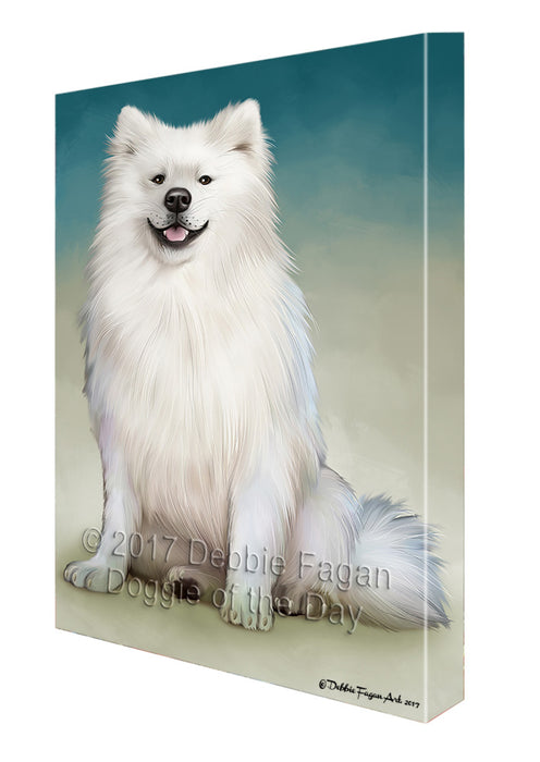 American Eskimo Dog Canvas Wall Art CVS50754